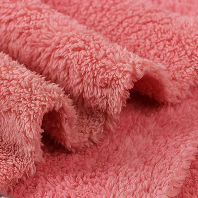 100% Polyester Sherpa Teddy Fleece Fabric For Coat Jacket
