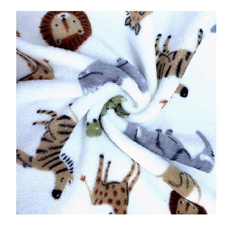 Tecido estampado digital de animais