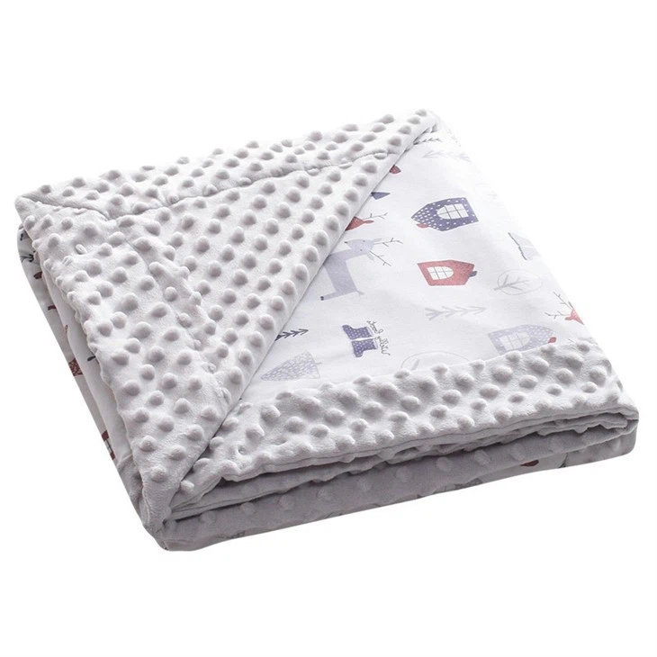 dot baby blanket