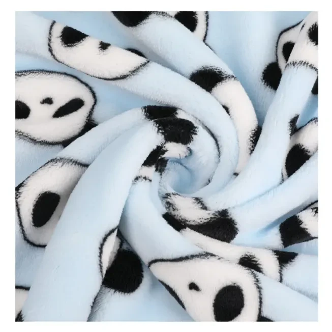 Tecido de lã de fabricante coral para estampas infantis