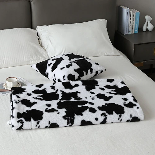 Large Print Fleece Blanket