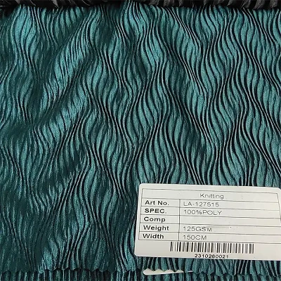 Tecido de malha crepe para roupas