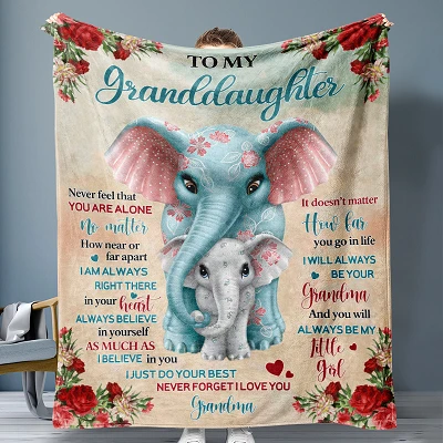 Manta de carta com padrão personalizado