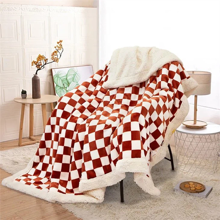 China Double Layer Sherpa Blanket 