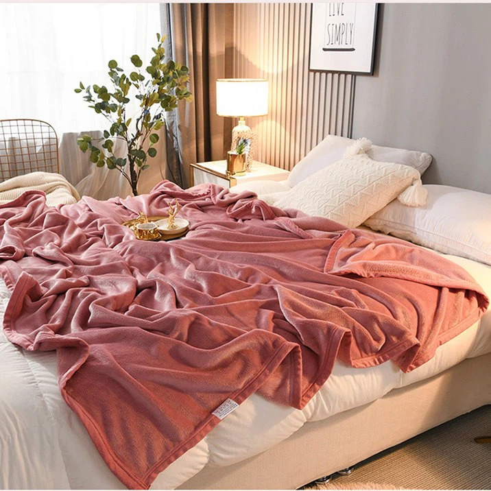 microfiber flannel blanket