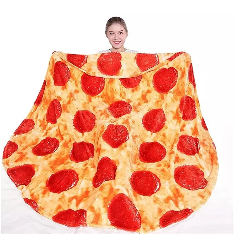Manta de flanela para pizza