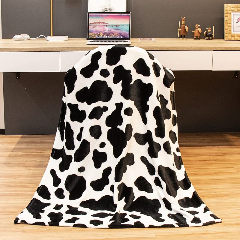 Manta de flanela estampada
