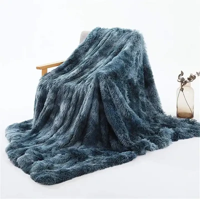 PV Faux Fur Blanket For Sofa