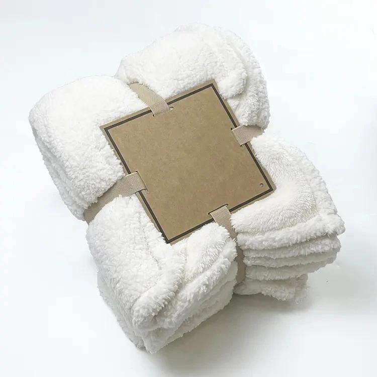 Manta Sherpa Branca