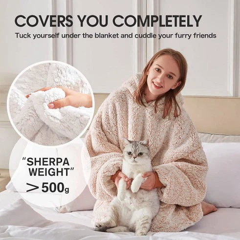 China Sherpa Wearable Blanket