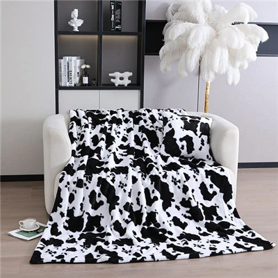 Cobertor Estampado De Vaca
