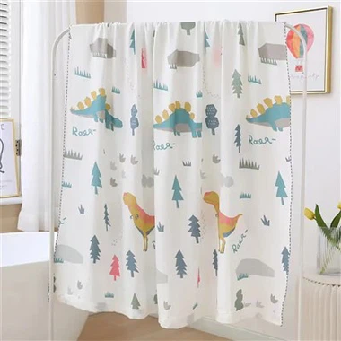 Cobertor de bebê dinossauro