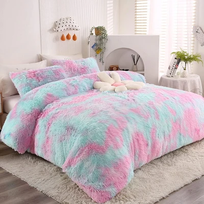Cobertor de lã Sherpa PV Tie Dye