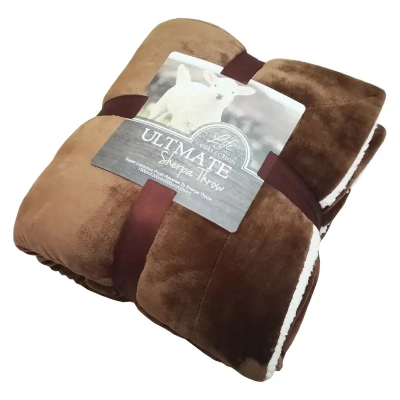 Cobertor Sherpa Quente para um Inverno Aconchegante