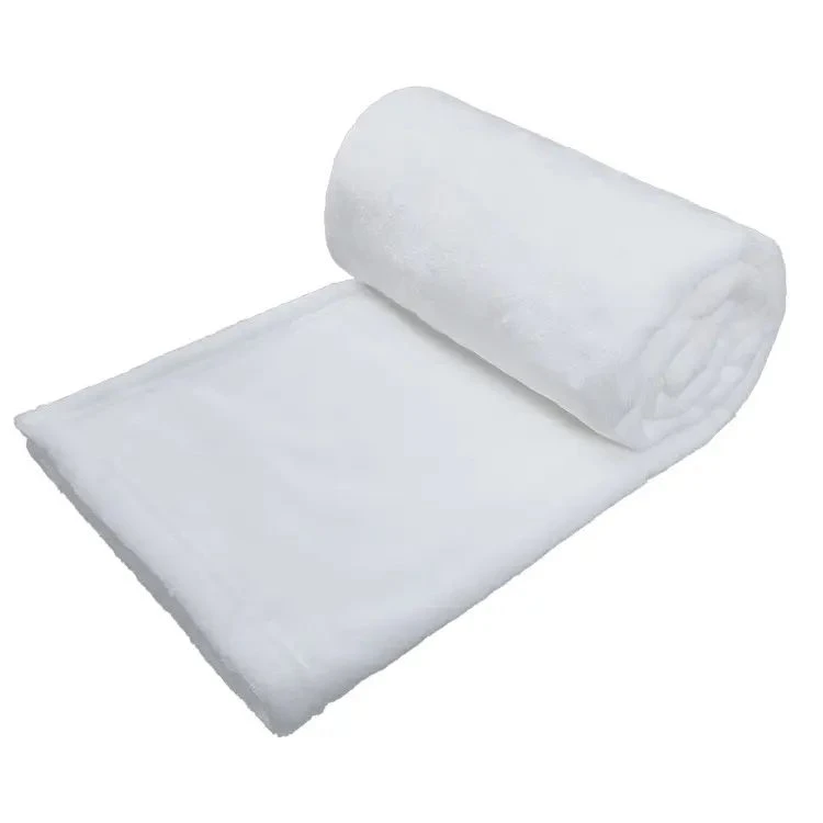 Cobertor de lã polar branco