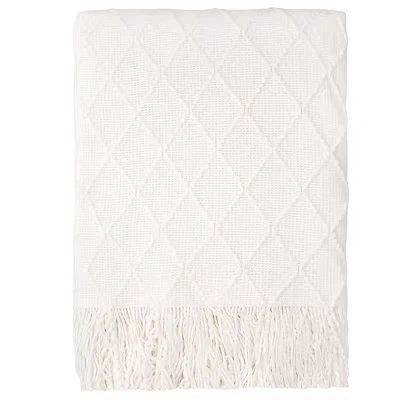 100%Acrylic Knitted Couch Throw Blanket