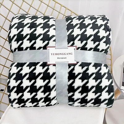 Cow Print Coral Blanket
