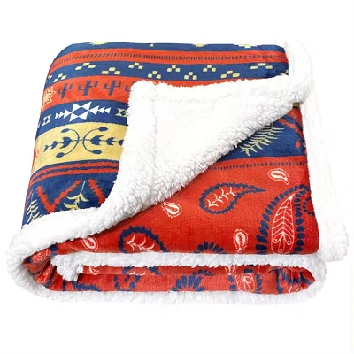Impressão digital Sherpa Blanket