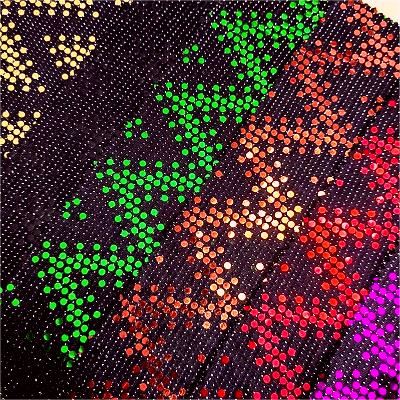 Tecido impresso para um lindo vestido